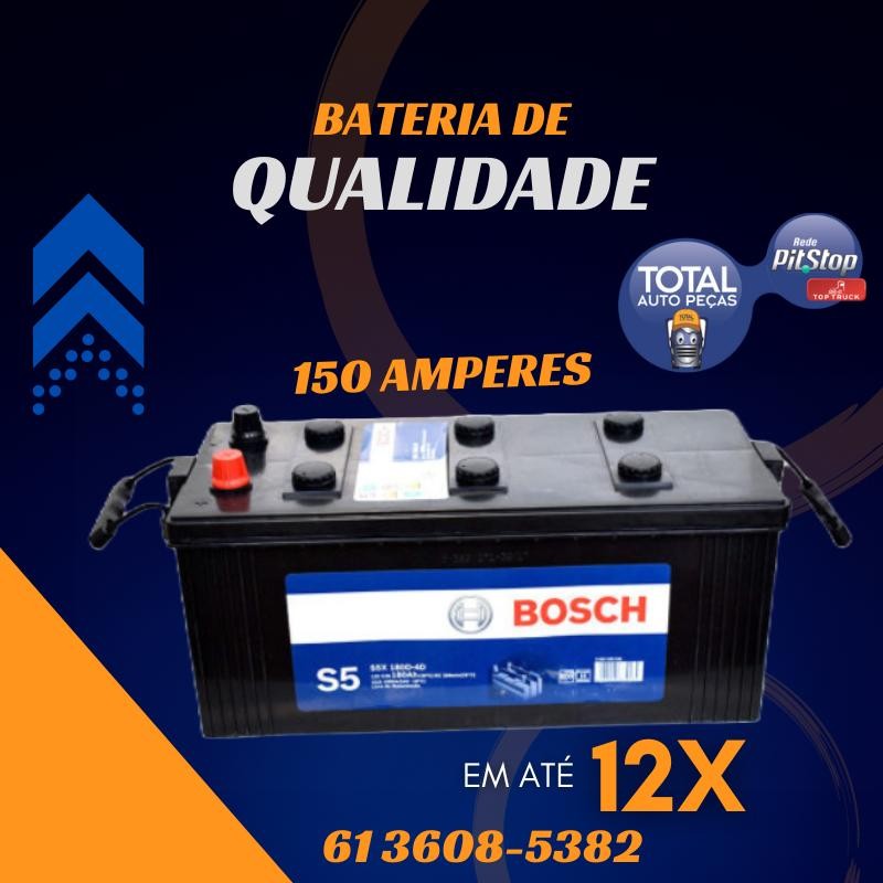 Bateria para caminhão 150 amperes